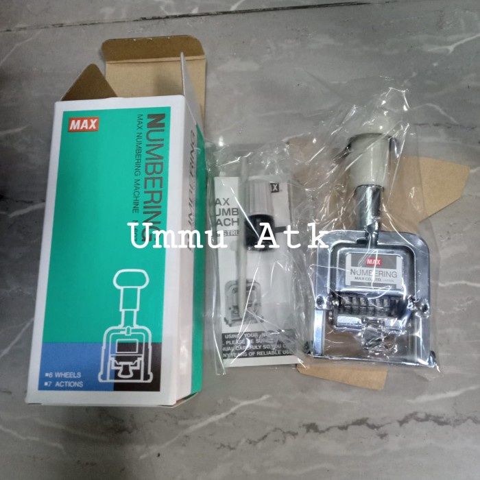 

Max Numbering Machine 6 Digit N-607 Kode 236