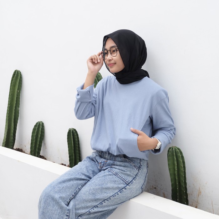 [tks] - Kaos Busui Polos Lengan Panjang