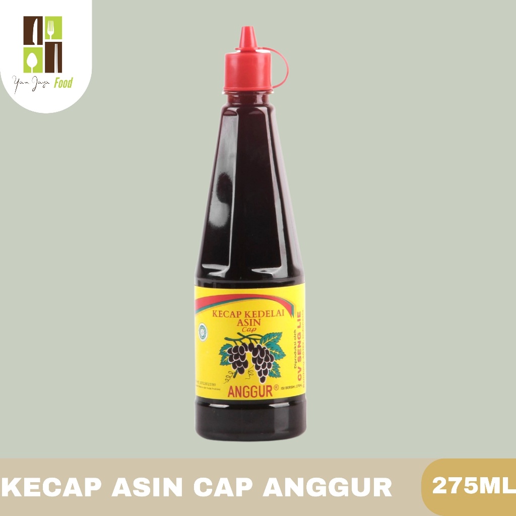 

HJE Kecap Asin Cap Anggur / Senglie / Kecap Tulen/ Kecap Asin / 135ml / 275ml