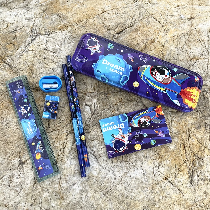 

Murah Alat Tulis Set 7 In 1 / Alat Tulis Karakter