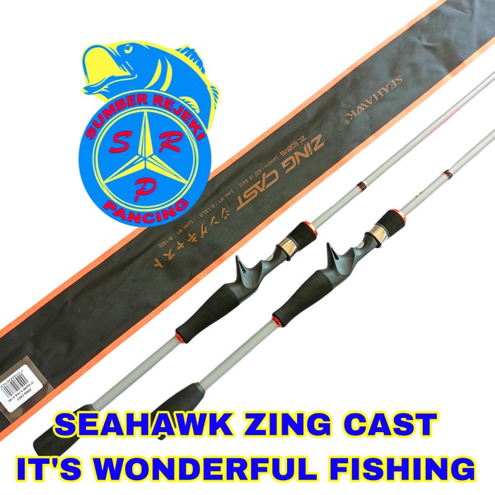 Terbaik Joran Bc Seahawk Zing Cast 602Mb/662Mb