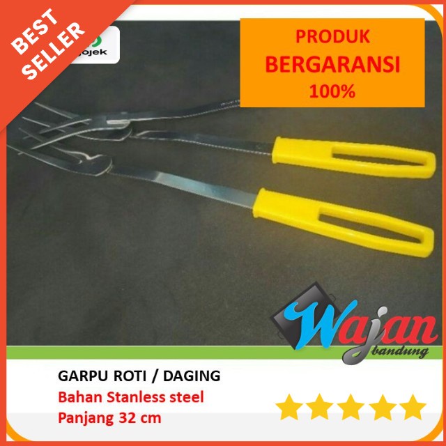 HJE Perangkat Roti Bakar Pisau Roti Bakar Kape Spatula dan Garpu daging Roti Bakar