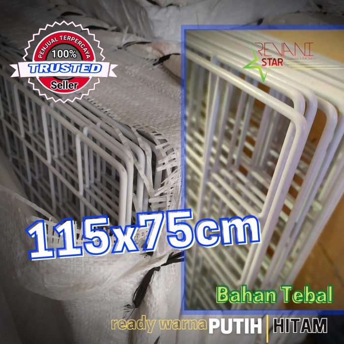 JAYAmart- Kawat Ram Dinding pajangan Aksesoris konter wire grid wall besi ram