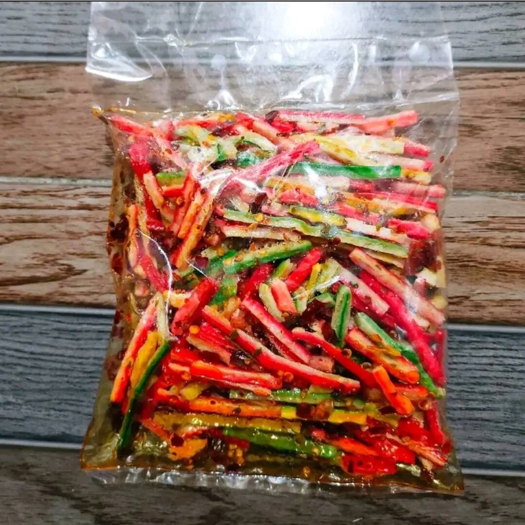 

SEBLAK BETON /KRUPUK JA'AT RENYAH PEDAS DAUN JERUK ISI 500GRM -1KG