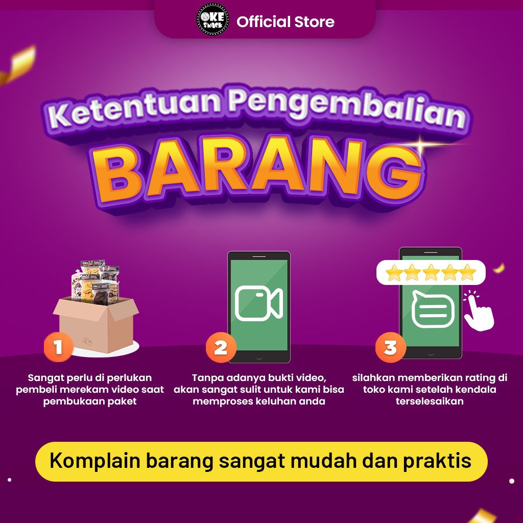 

Oke Snack - Jipang Ketan Manis