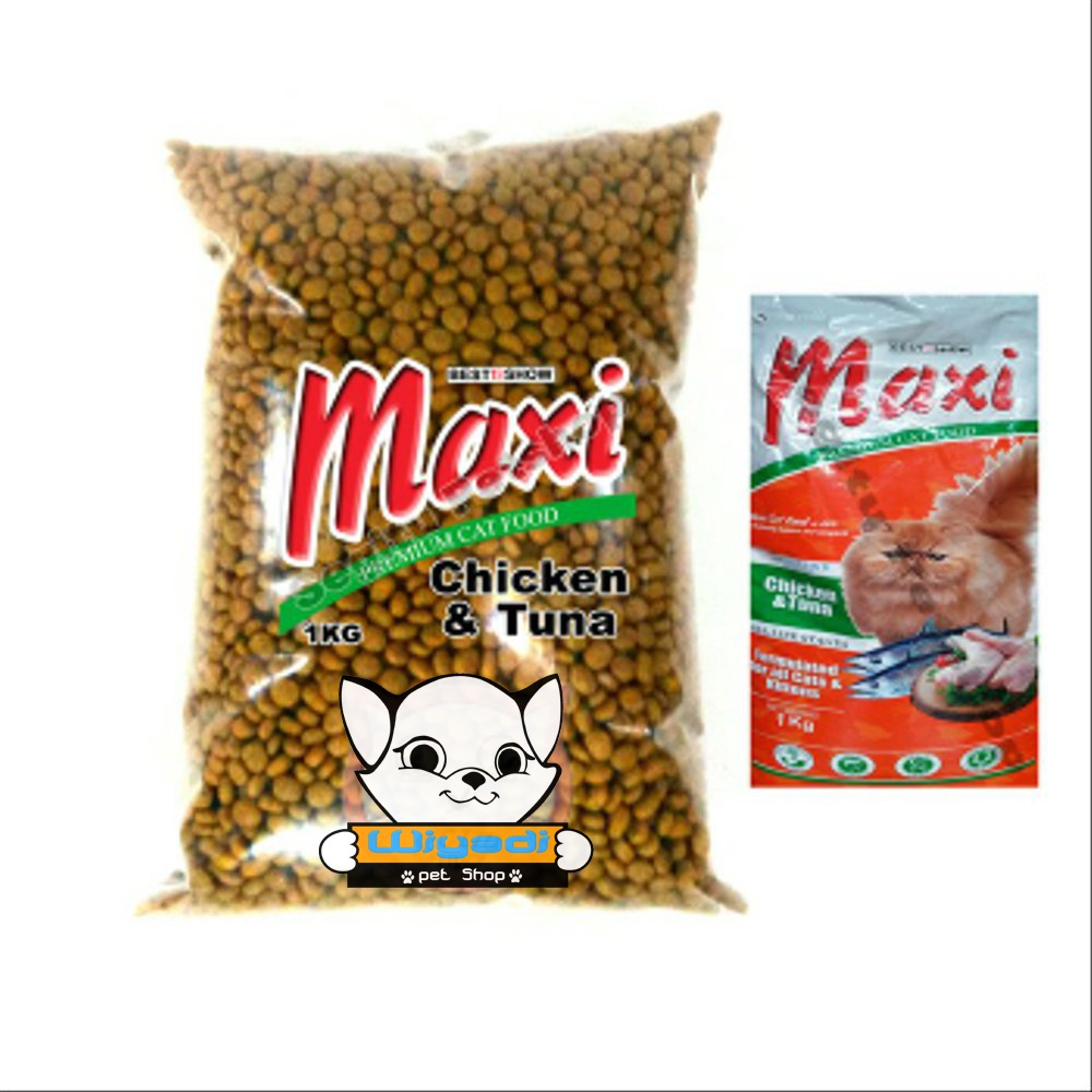 

Maxi Repack 1kg Makanan Maksi bagus menggemukan Kucing kitten