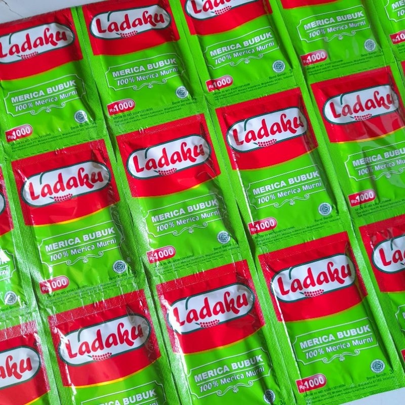 

HJE LADAKU Merica Bubuk 3gr 1 Renceng Isi 12 Sachet