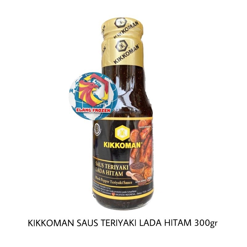 

HJE Kikkoman Black Pepper Teriyaki Sauce 300gr