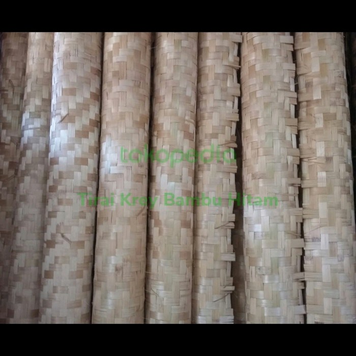 Top bilik ~ gedek kulit dalam bambu motif besar 2x2.5