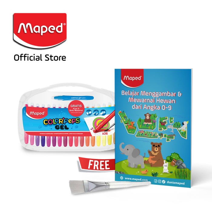 

Maped Gel Crayon