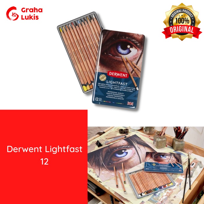 

Derwent Lightfast set 12