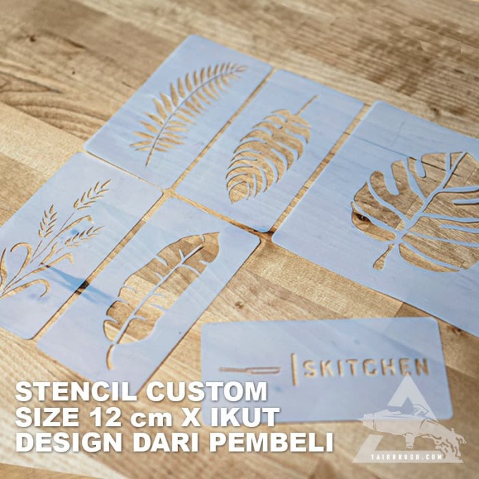 

STENCIL CUSTOM DESIGN 12X12CM