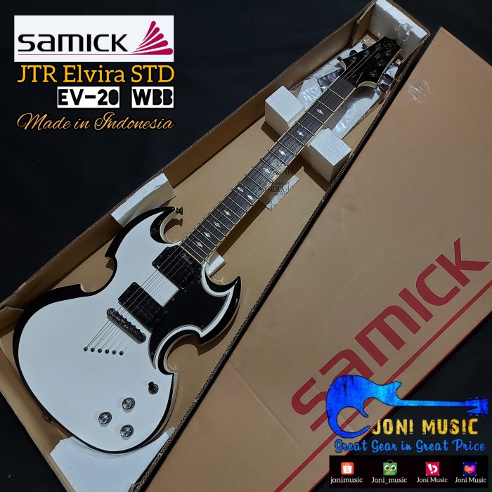 Gitar Samick Jtr Elvira Original Made In Indonesia New