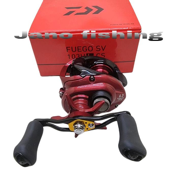 Terbagus Reel Bc Daiwa Fuego Sv 103Hl Cs Handle Kiri