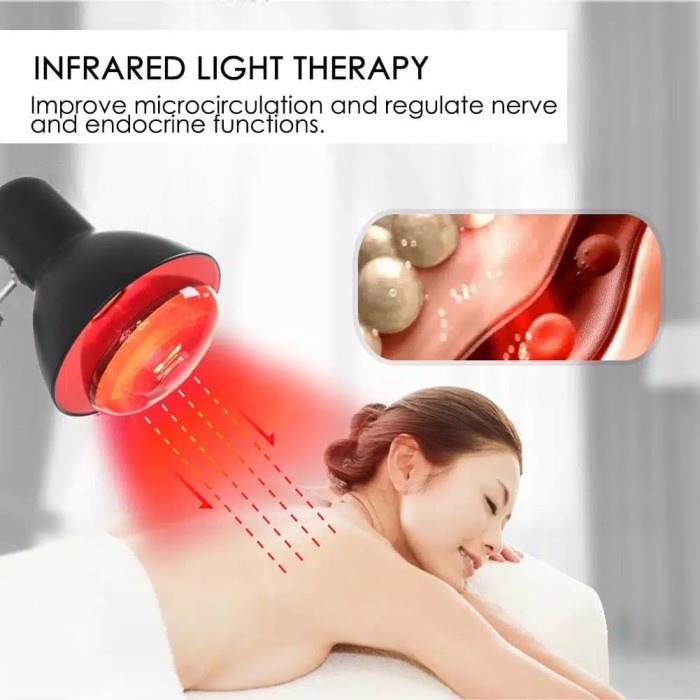 Lampu Set Terapi Infrared Philips + Bohlam Philips terapi