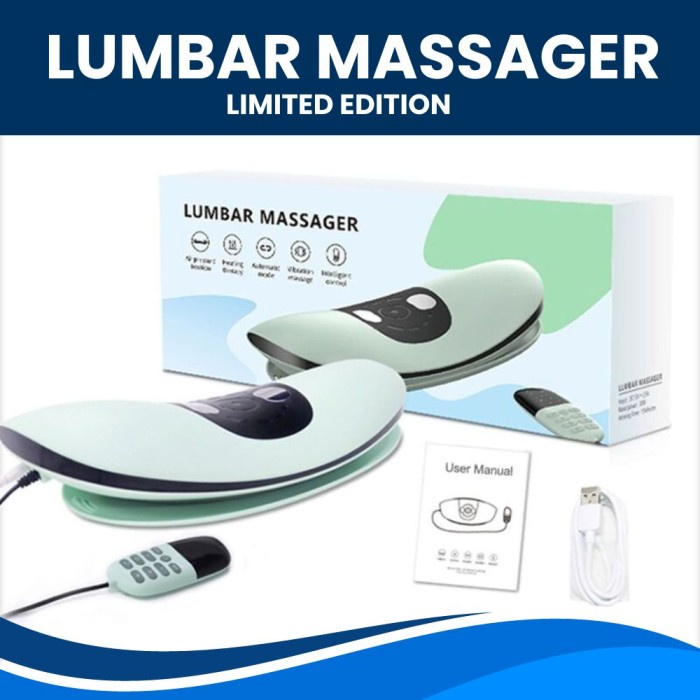 Alat Pijat Punggung Elektrik Bantal Pijit Terapi Saraf Kejepit