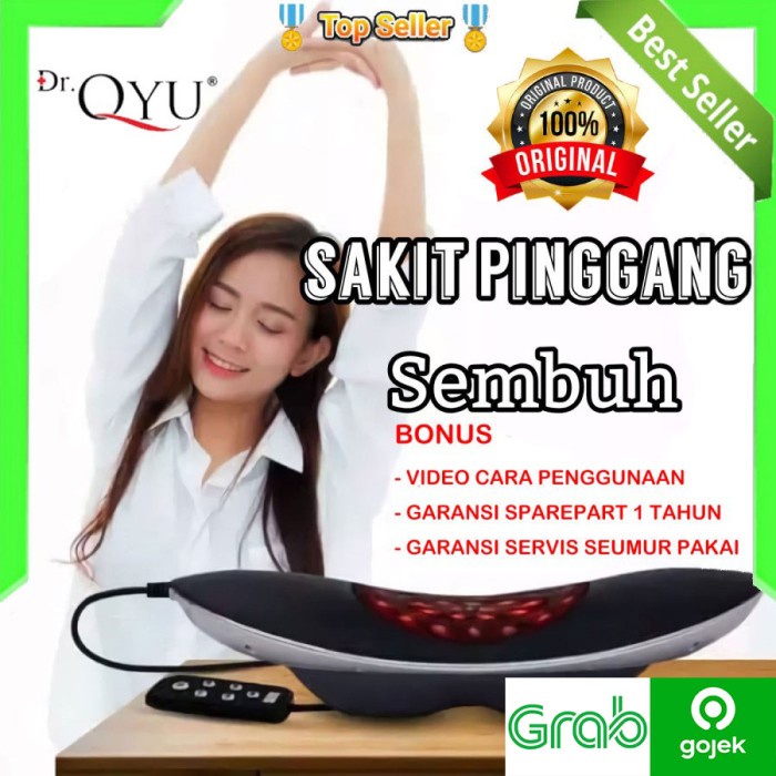 DR QYU Lumbar Traction Device Terapi Nyeri Pinggang Alat Kesehatan