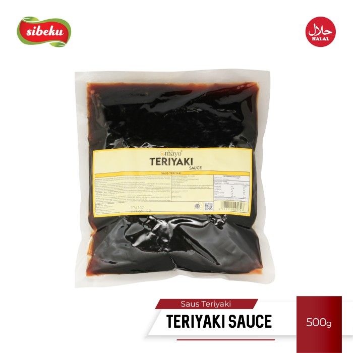 

HJE Omayo Teriyaki sauce Bumbu grill korean bbq saus teriyaki halal 500 gr