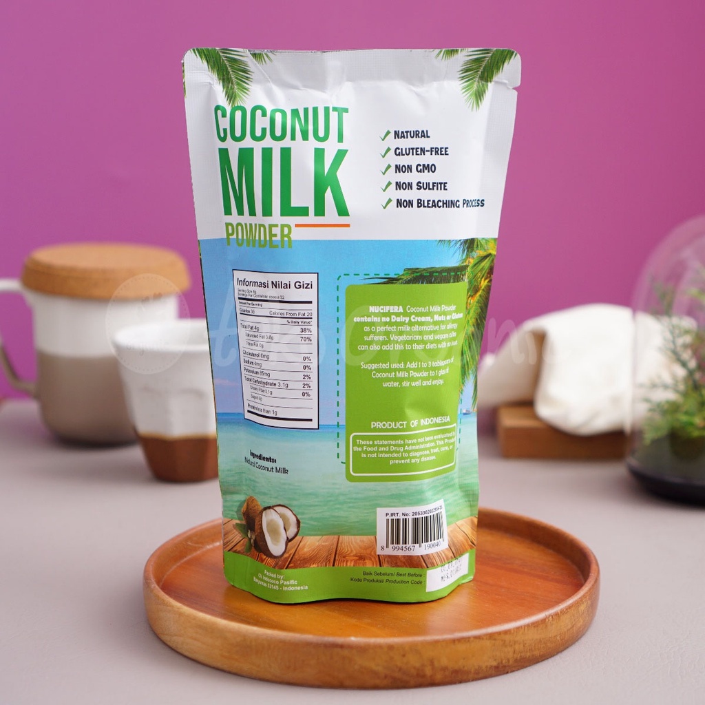 

HJE Nucifera Coconut Milk Powder 250gr