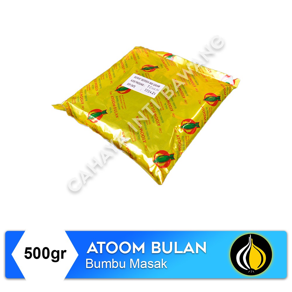 

HJE Atoom Bulan Bumbu Masak - 500 Gram