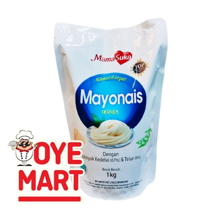 

HJE MAMASUKA MAYONAIS STANDING POUCH 1KG / SAUS MAYO