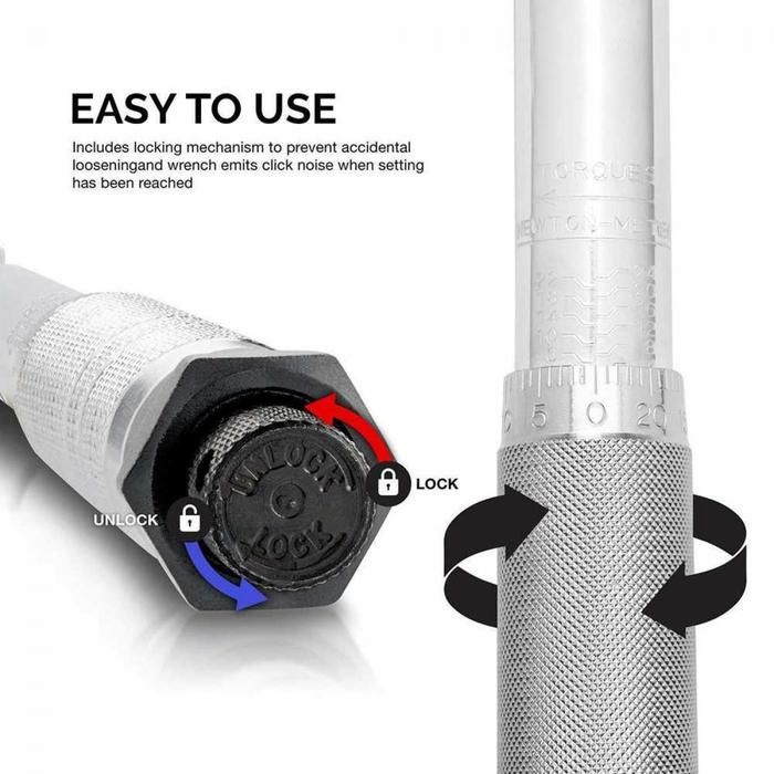 Pegasi Kunci Sok Pas Torsi Torque Wrench -Gratisongkir