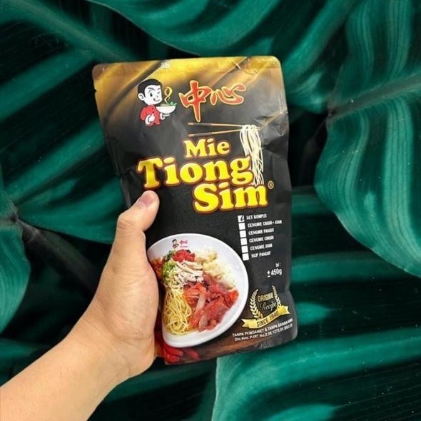 Mie Bakmi Tiong Sim Selat Panjang Frozen Asli dari Medan - MIE TIONGSIM