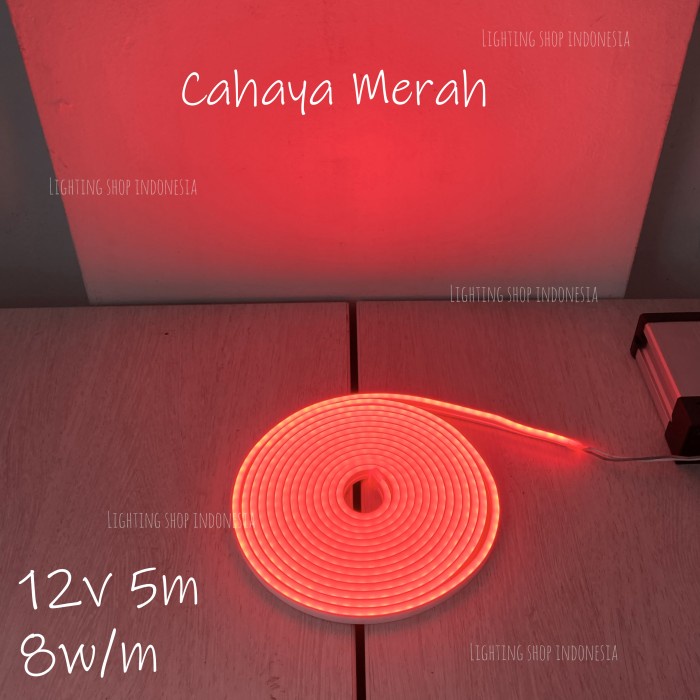 Lampu Strip Led Lampu Selang Dc 12 Volt 5Meter Flexible Strip Light
