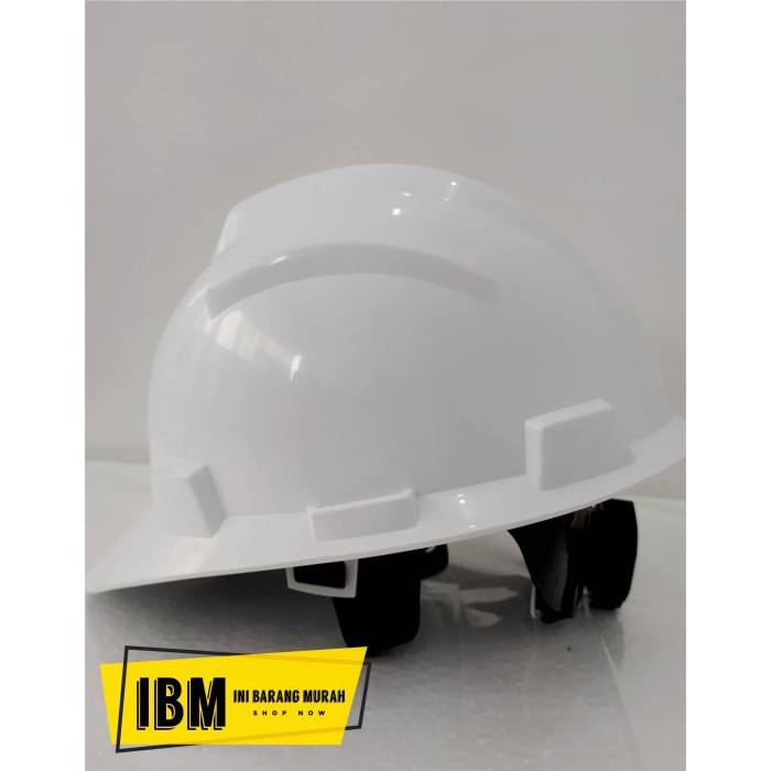 HJK HELM PUTIH PROYEK / TOPI PROYEK / SAFETY HELMET (NON MEREK)