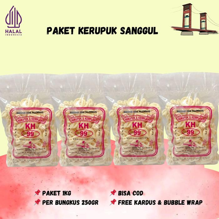 

PAKET 1KG KERUPUK SANGGUL (4 BUNGKUS)