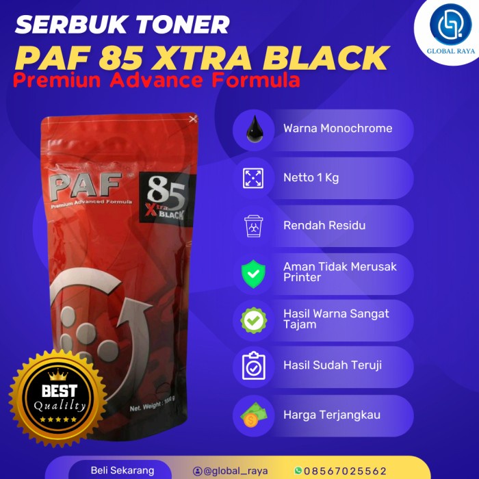Terbaru Serbuk Toner Paf 85A
