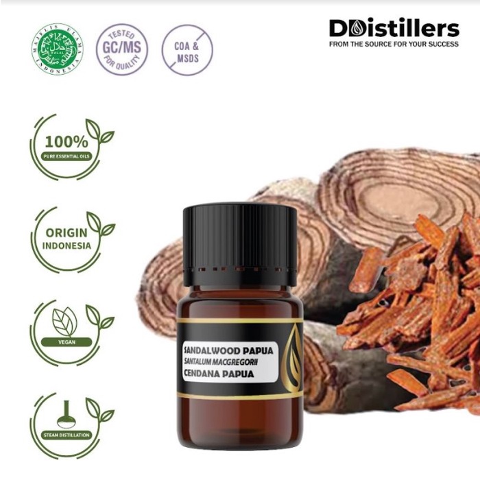 Cendana / Sandalwood Papua Essential Oil 100 % Pure Volume 5 - 10 ml