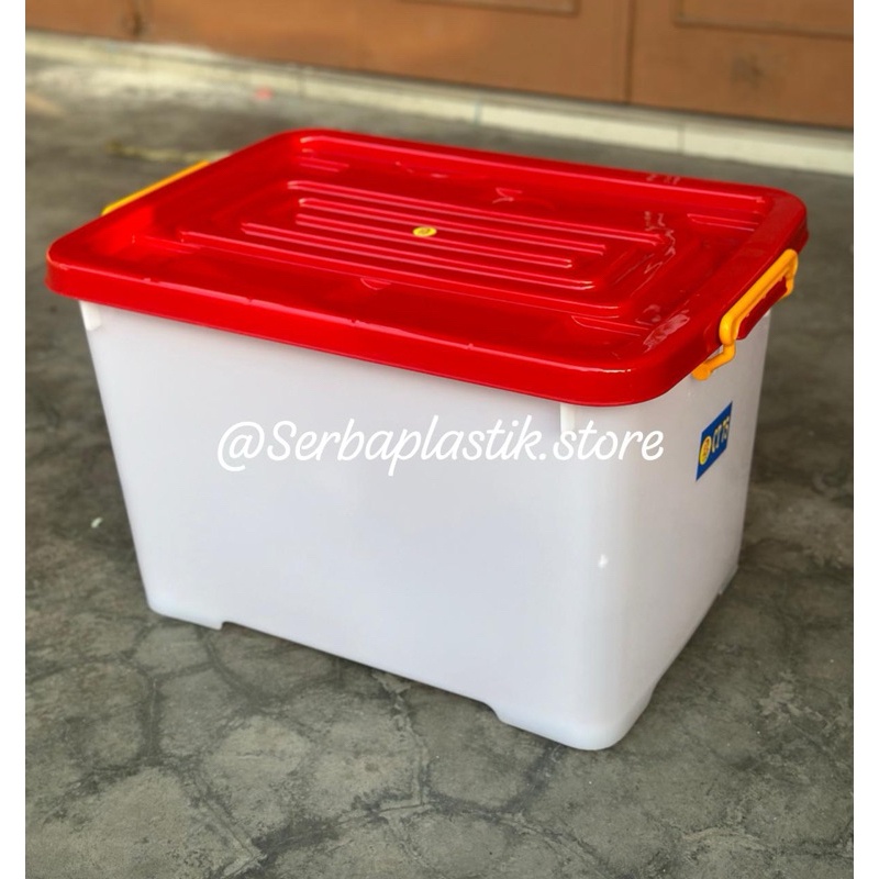 BEST SELLER CONTAINER / KONTAINER PUTIH GM CT75 TEMPAT PENYIMPANAN BOX PLASTIK WARNA / KONTAINER