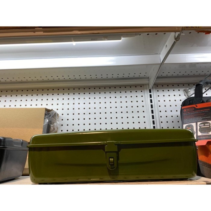 Krisbow Kotak Perkakas Metal 38x16.5x11.5 Cm / Krisbow tool box besi