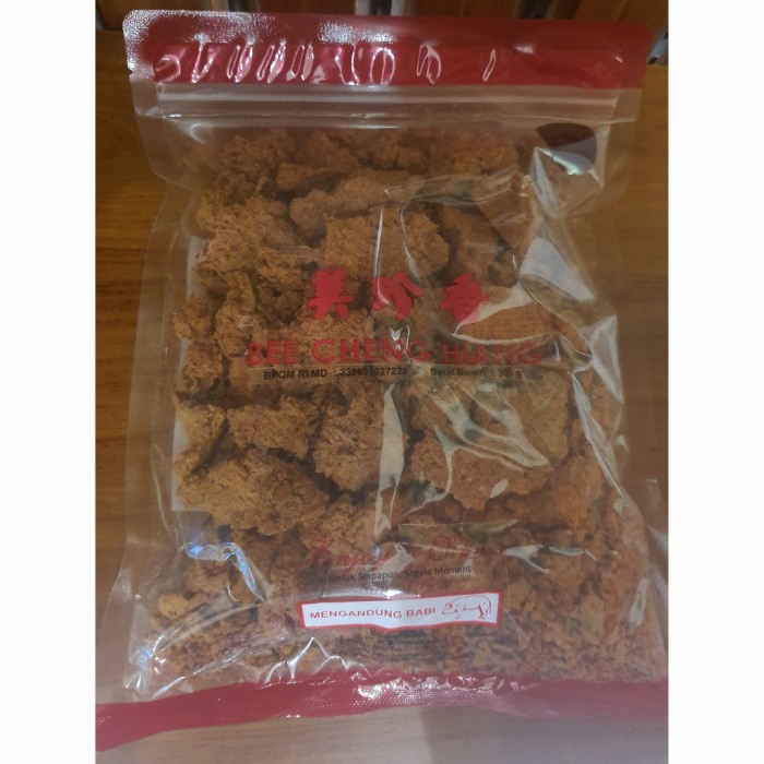 

SALE !!! BEE CHENG HIANG ABON BABI KRISPI 300 GR - CRISPY PORK FLOSS READYY