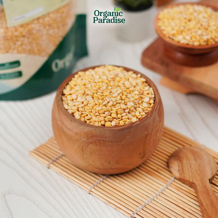 

Kacang Hijau Kupas Super 1 Kg / Kacang Ijo / Mung bean Import 1 Kg