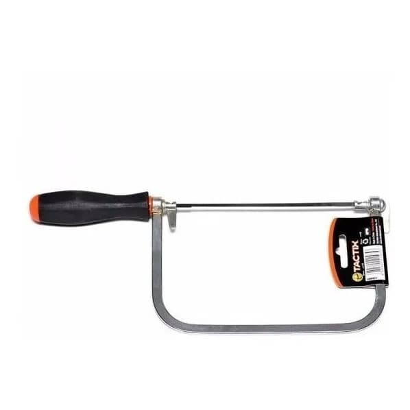 Tebaru Gergaji Ukir Kayu Untuk Papan Tipis Tactix Coping Saw Panjang 15cm Berkualitas