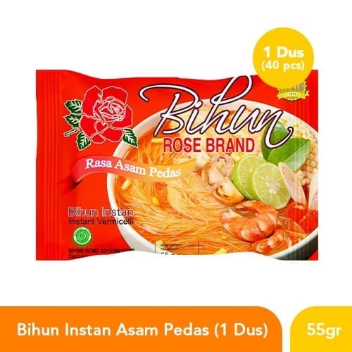 

TERLARIS! Rose Brand - Bihun Instant Rasa Asam Pedas (1 Dus)