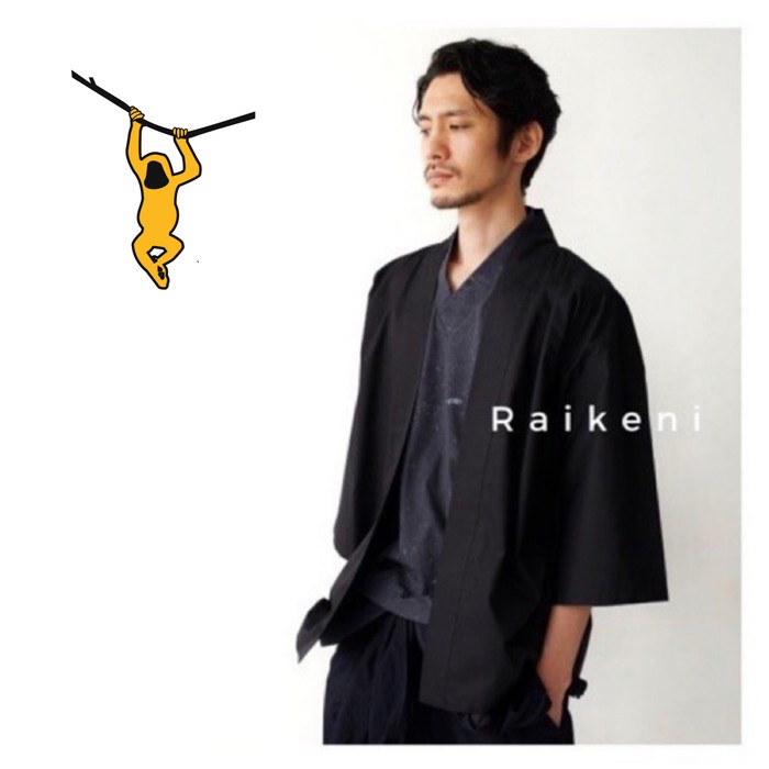 Promo Raikeni Kimono Jepang Jaket Jepang Kimono Unisex Cardigan Jepang