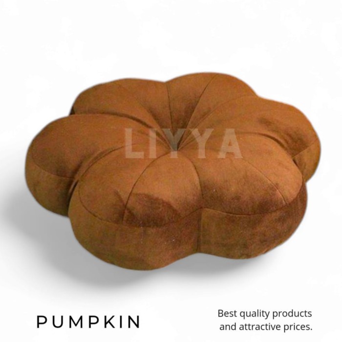 ADT- Liyya Bantal Duduk Lesehan Kursi Sofa Ruang Tamu Cafe Pumpkin Cushion