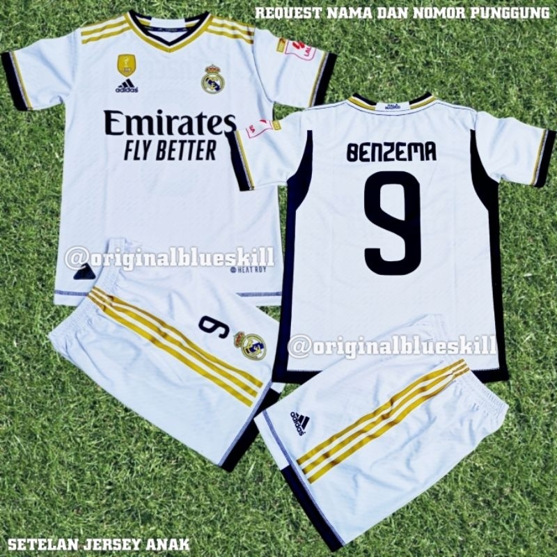 Jersey RealBetis Terbaru 2024-2025 Setelan Jersey Anak Real Betis Pakaian Olahraga Anak Jersey Sepak