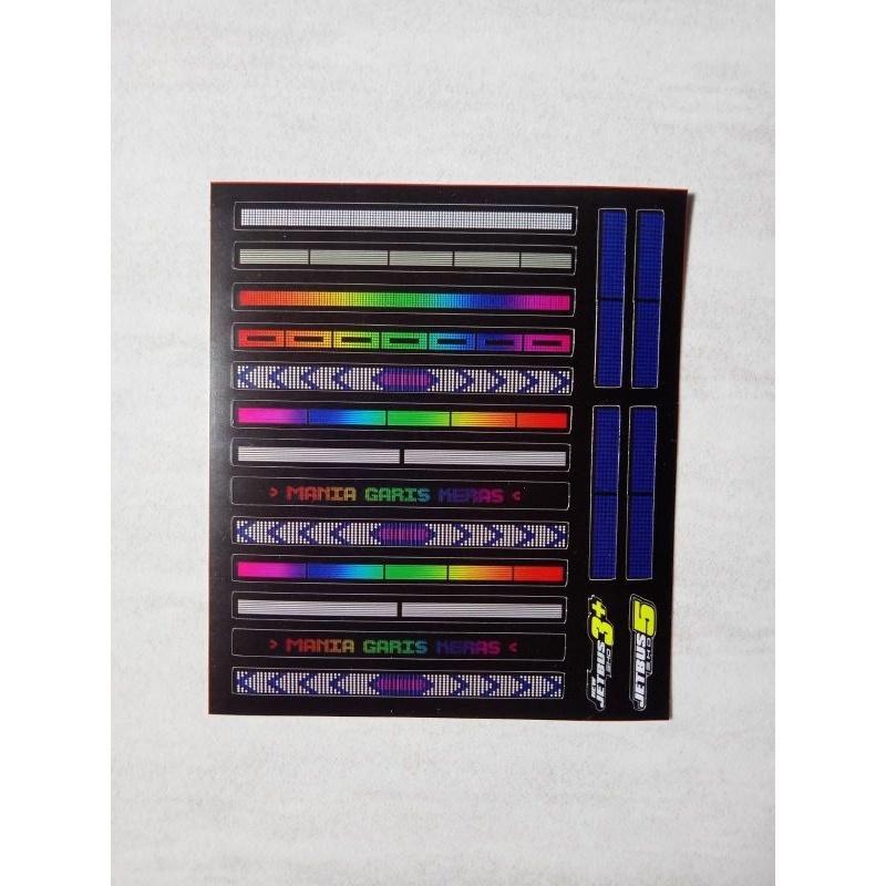 

IK! Stiker lampu miniatur bus jb5 dan jb3