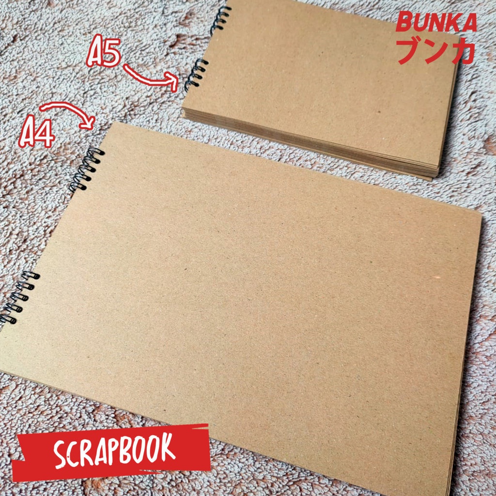 

IK! Scrapbook A4 A5 Aesthetic Album vintage buku catatan story book kado anniversary valentine cowok