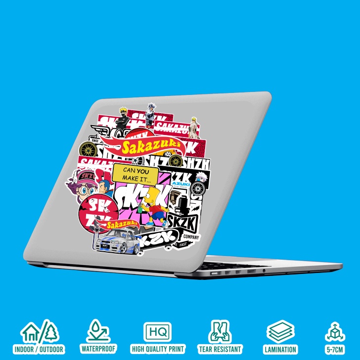 

IK! SAKAZUKI Sticker Stiker Pack SKZK Logo