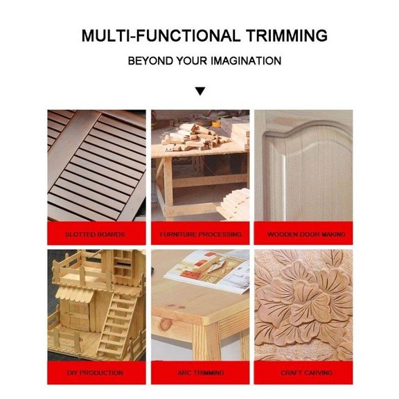 SALE Mesin Profil Router Trimmer Kayu ukir 6mm YUKIDO trimer tahan panas japan Router Pemangkas Kayu