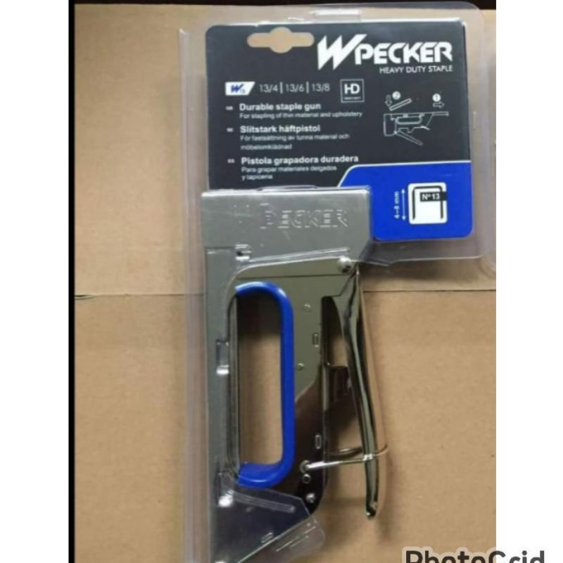 

iK! Stapler W-pecker / wpecker/ staples heavy duty besar / nail gun / gun tracker