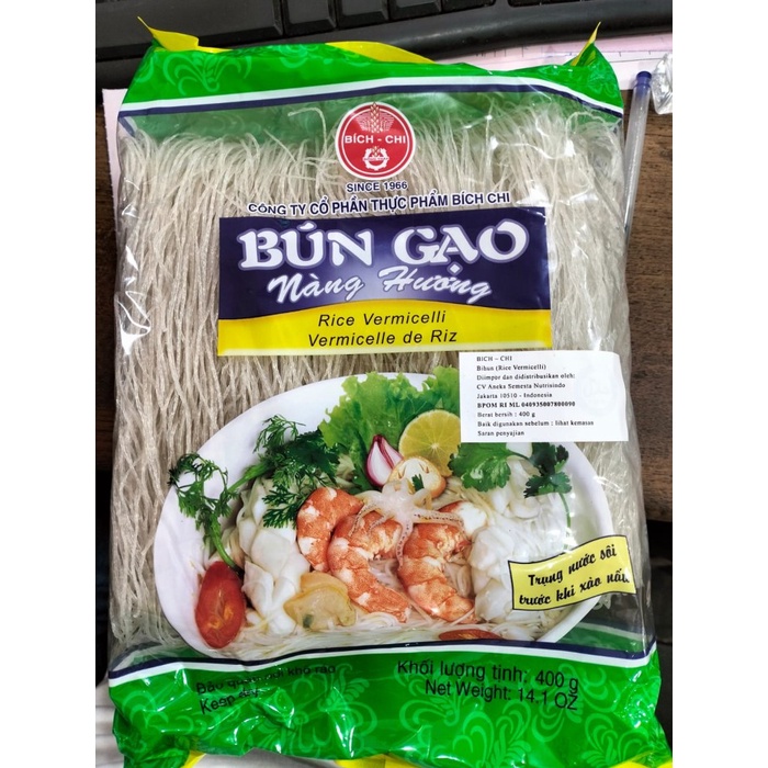 

Ready Bun Gao Rice Vermicelli Bihun Vietnam 400Gr