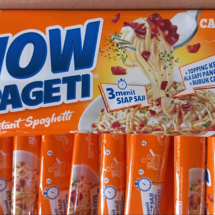 

Ready Paket 8 Pcs Wow Spageti Instant Food Pedas Noodles