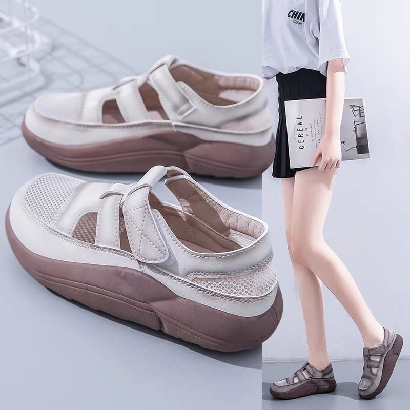 FREE ONGKIR EVR FREE BOX LV0214 SEPATU SNEAKERS RUNNER WANITA SLIP ON SNEAKER KOREAN STYLE