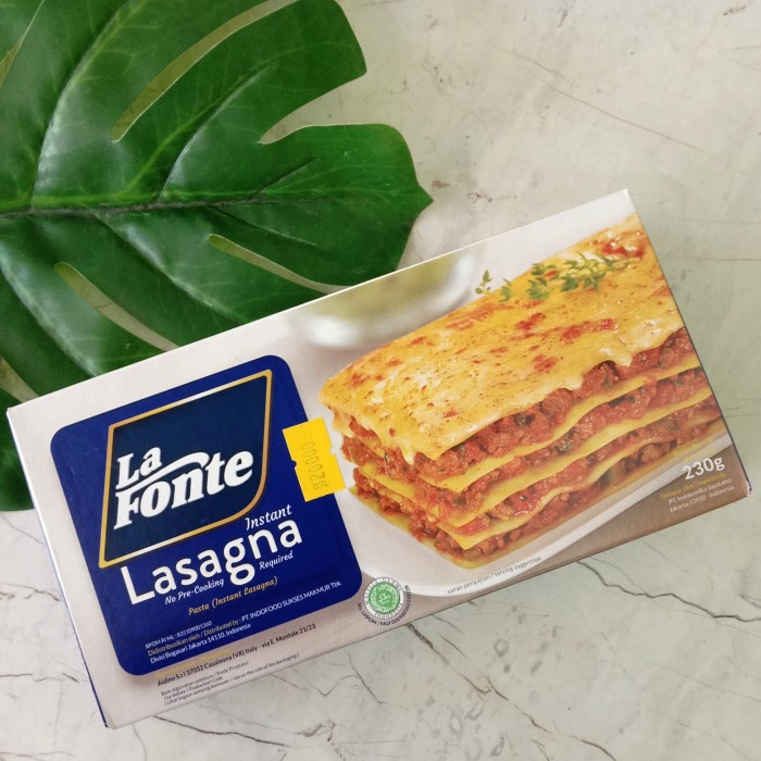 

Ready La Fonte Instant Lasagna 230G
